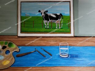 Cow portrait